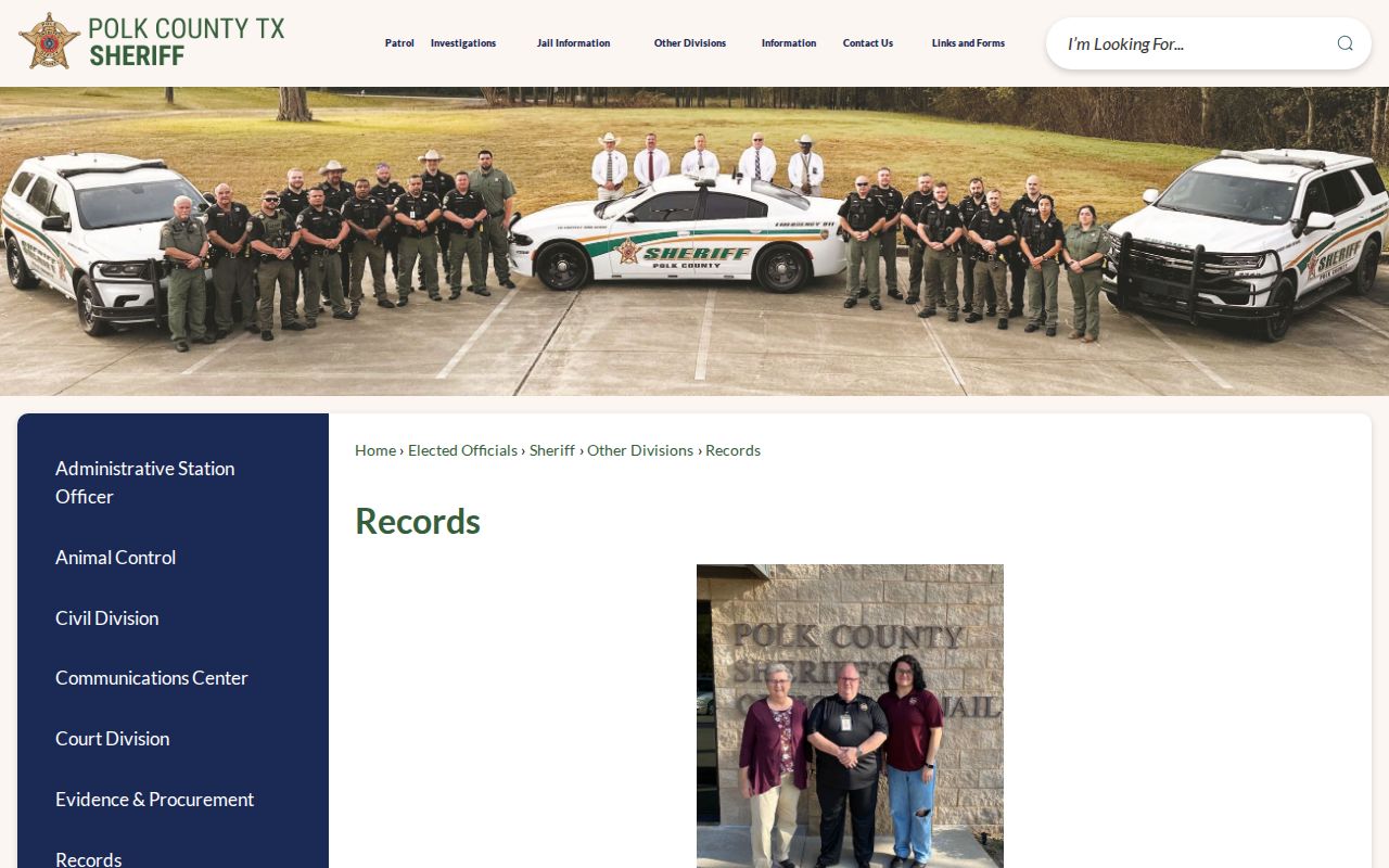 Polk County released inmate mugshot records request channels